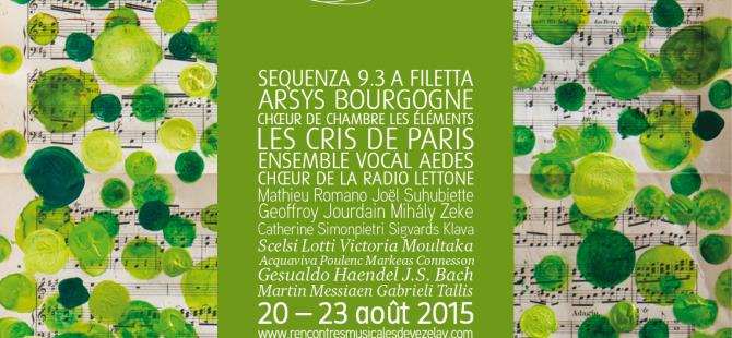Rencontres musicales de vezelay 2016