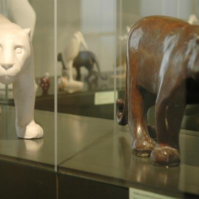 Panthères mouchetées au Musée François Pompon — CÔTE-D'OR TOURISME © R. KREBEL