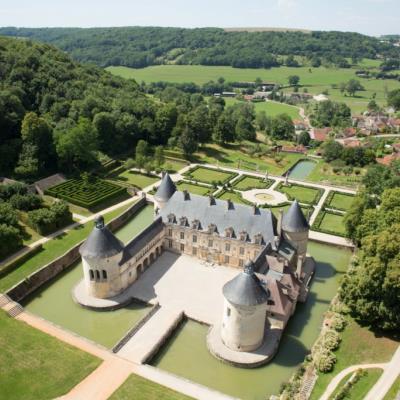 Château de Bussy-Rabutin - Crédit : Techni Drone