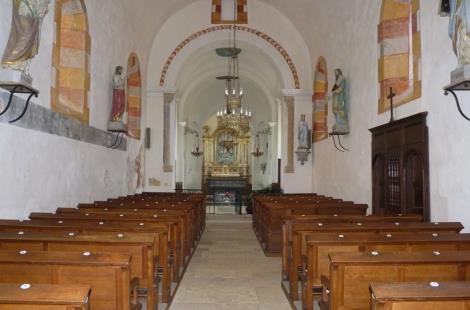 Eglise Montceaux-l'Etoile intérieur