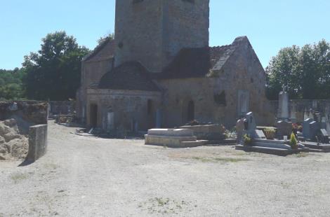 Saint Bérain sur Dheune -Ancienne église devenue chapelle du cimetière - 2017 (3)