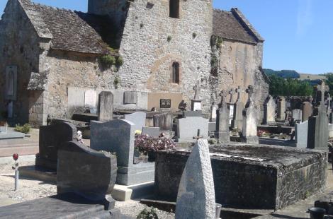Saint Bérain sur Dheune -Ancienne église devenue chapelle du cimetière - 2017 (4)